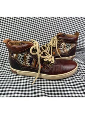 Inkkas x Star Wars Leather High Top Sneakers - Men’s US 13 Star Wars Millenium Falcon Inkkas High Top Shoes Rare | eBay main image 4